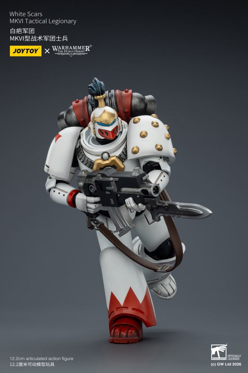 Warhammer White Scar Legion - Chagatai Khan / MKIII / MKVI Tactical Legion Soldier