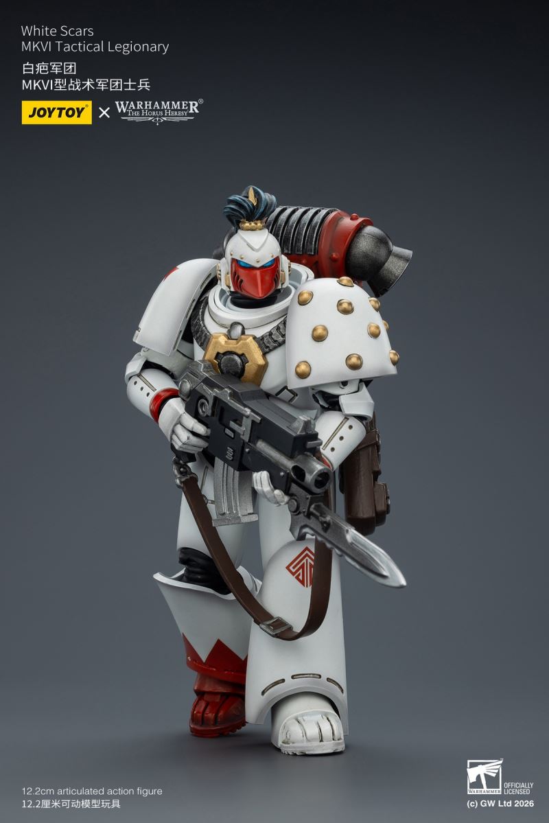 Warhammer White Scar Legion - Chagatai Khan / MKIII / MKVI Tactical Legion Soldier