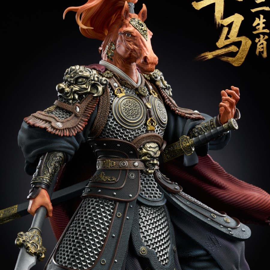 Chinese Zodiac Series Horse Statue