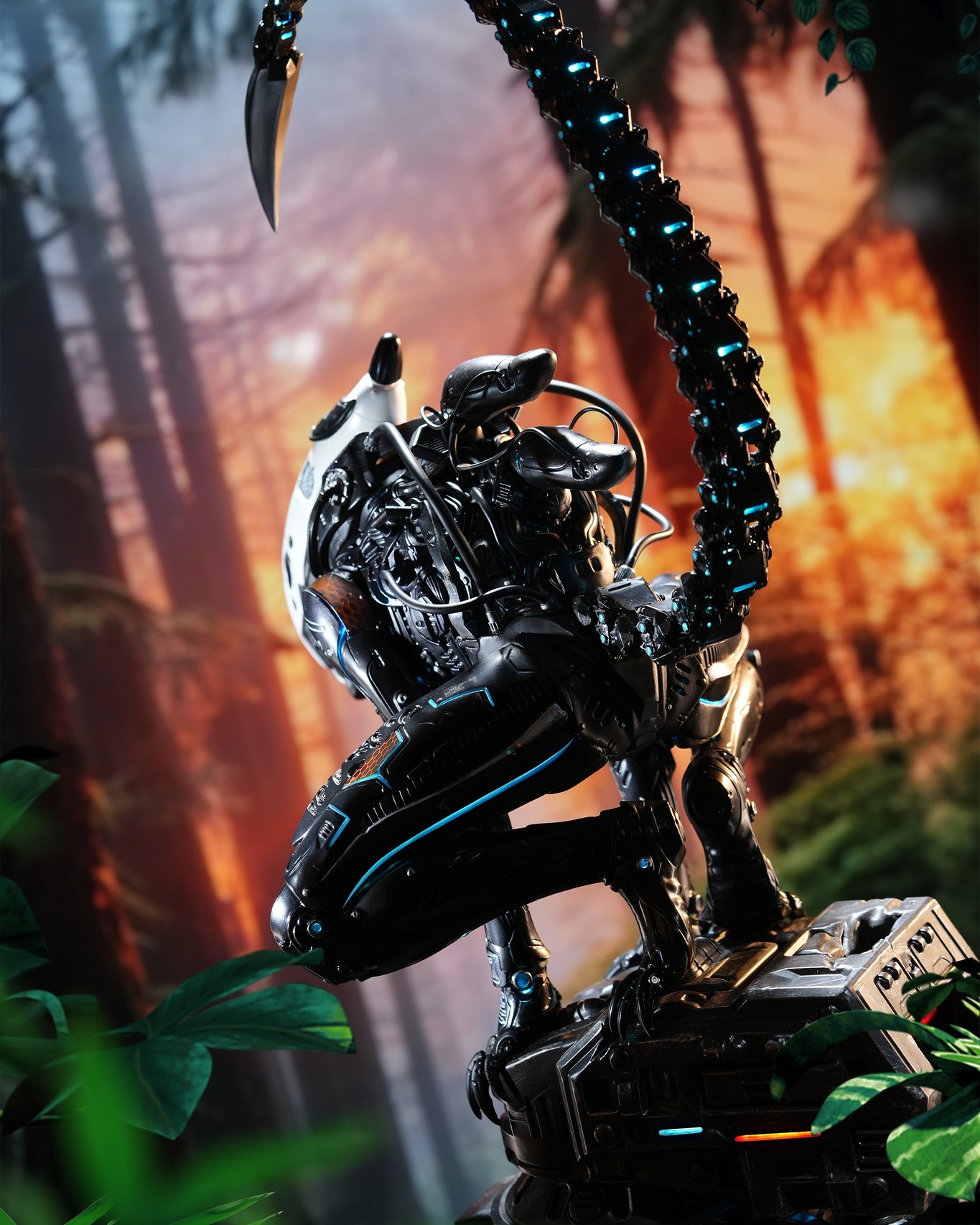 Mechanical Xenomorph Alien