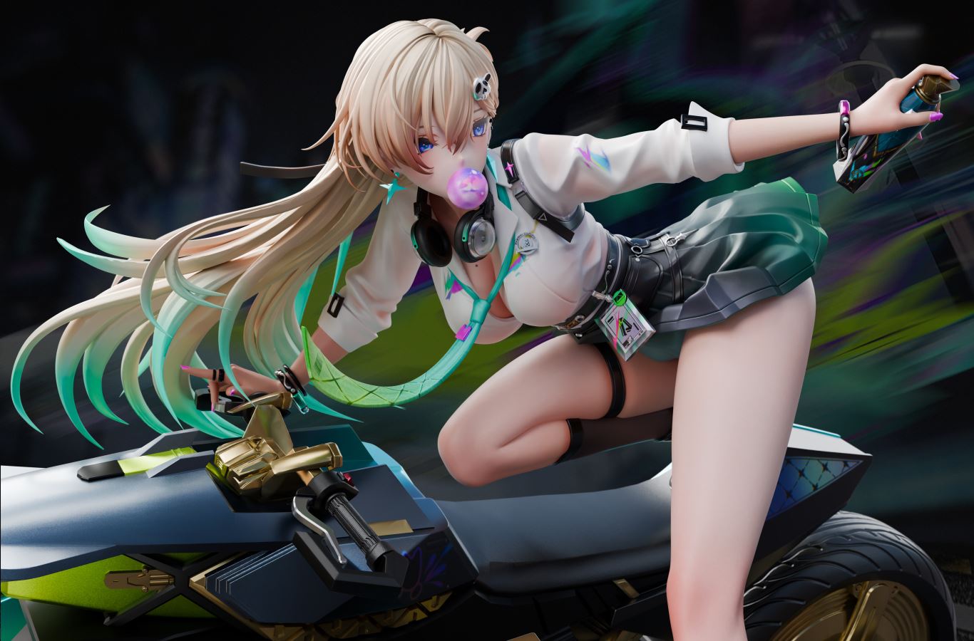 Motorcycle Girl Lynae 1/6