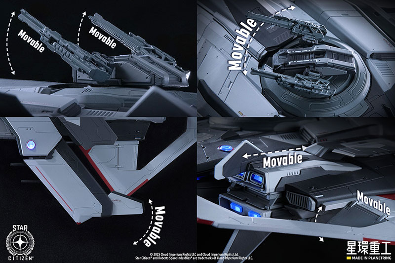 star citizen 1/100 Anvil F8C Lightning