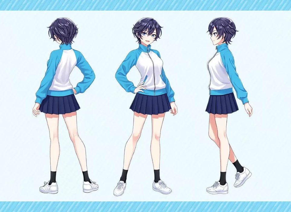 Saotome Rui [Momozakura High School - Gym Uniform]