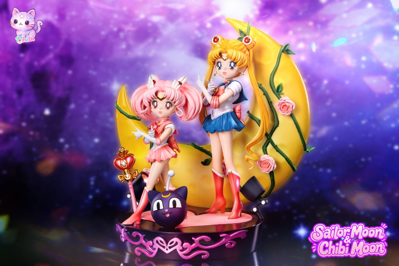 Sailor Moon & Chibi Moon