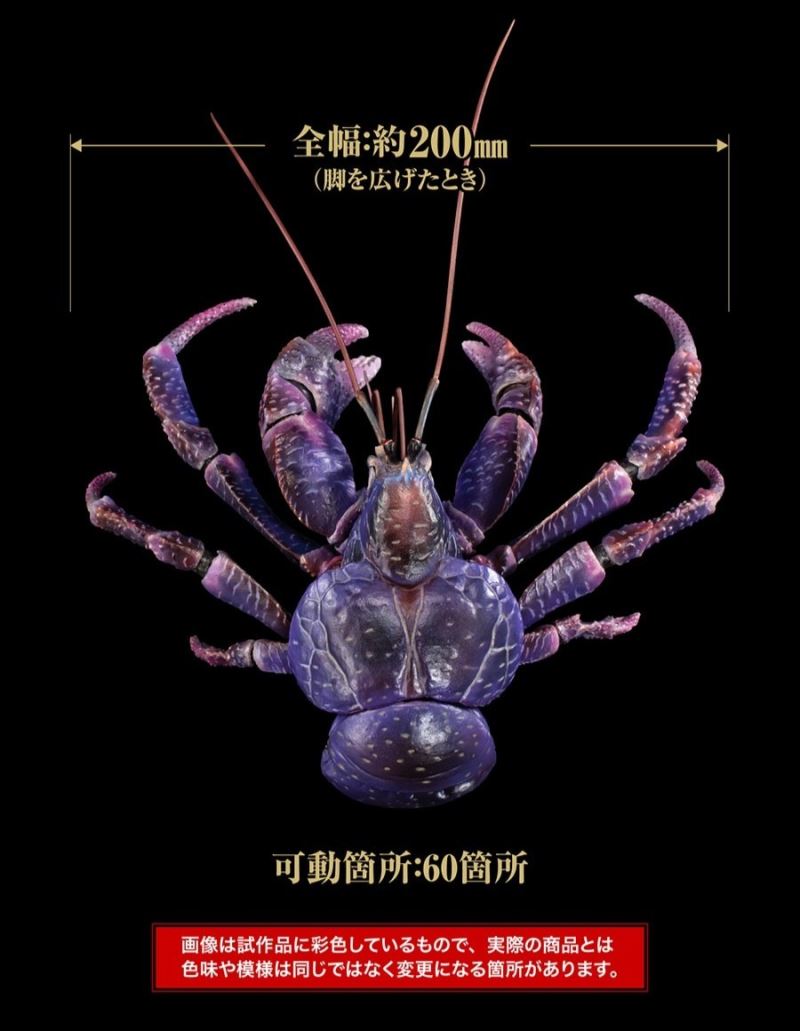 The Great Encyclopedia of Living Things Premium: Coconut Crab [Purple Color]