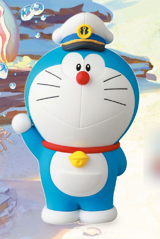 Ultra Detail Figure UDF Movie Doraemon Nobita and the New Castle of the Undersea Devil Doraemon & Shizuka & Underwater Buggy