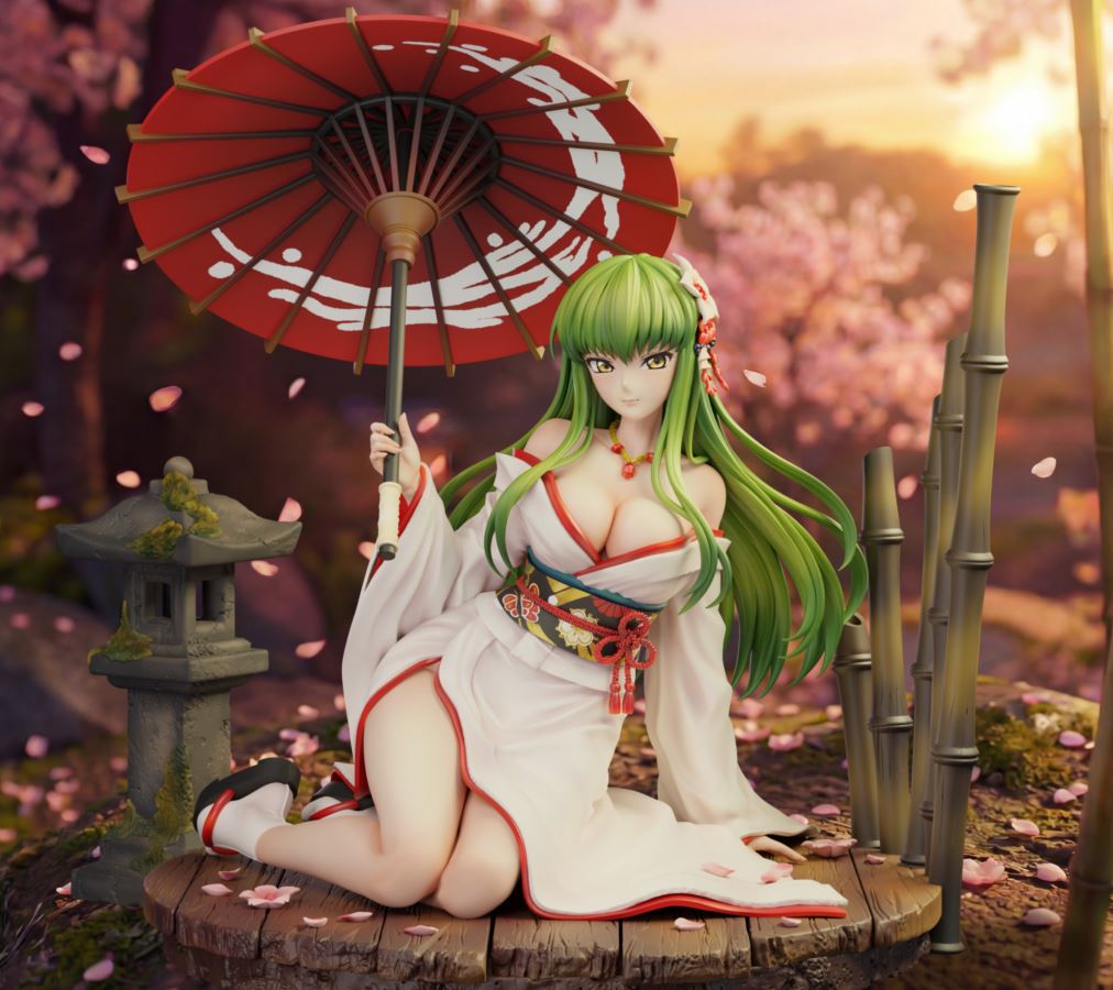 Kimono C.C. - Code Geass 1/6