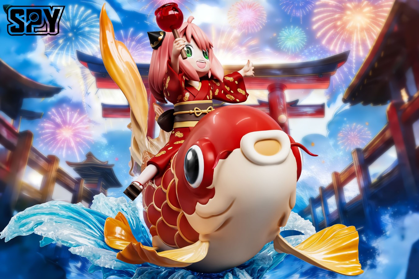 Koi fish girl Anya