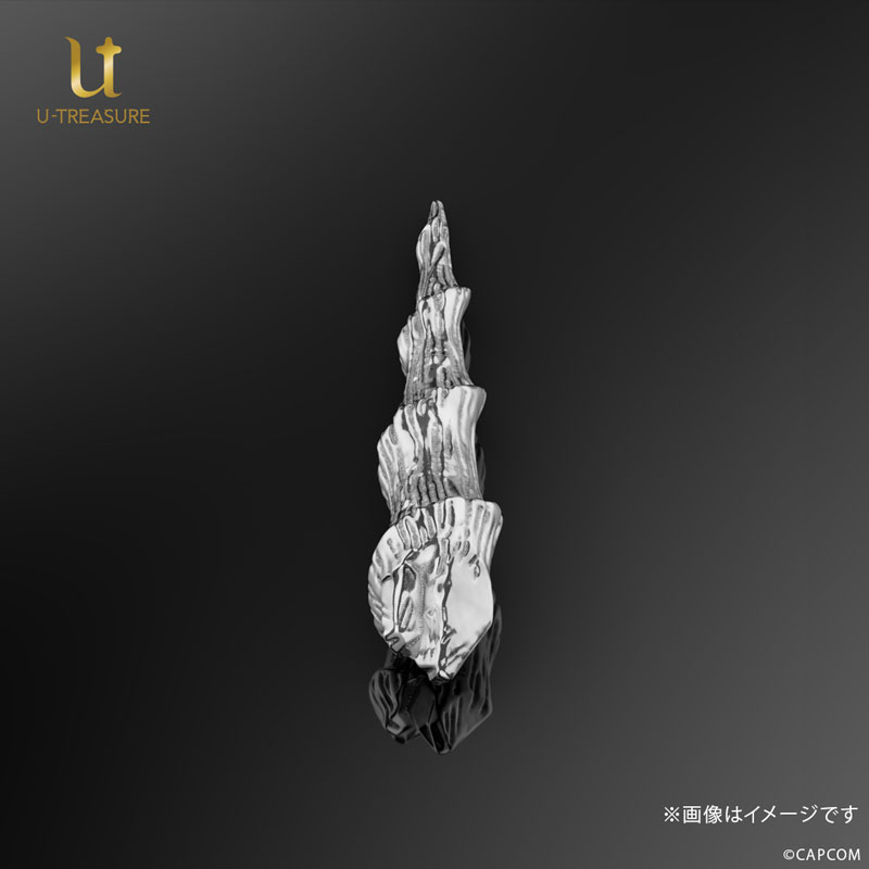 Monster Hunter Kirin Azure Horn Statue Silver