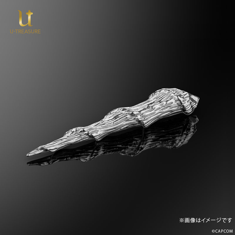 Monster Hunter Kirin Azure Horn Statue Silver