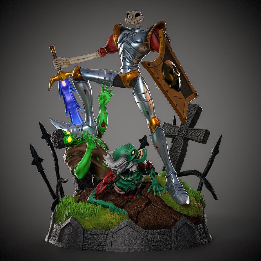 Medievil Diorama