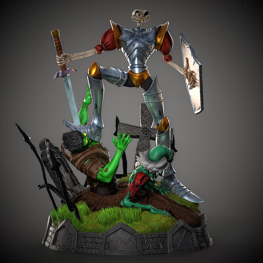 Medievil Diorama