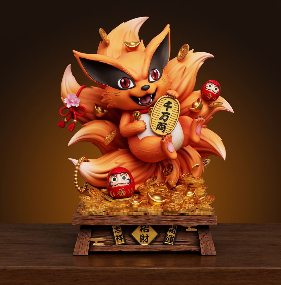 Wealth-Attracting Series - Nine-Tailed Fox