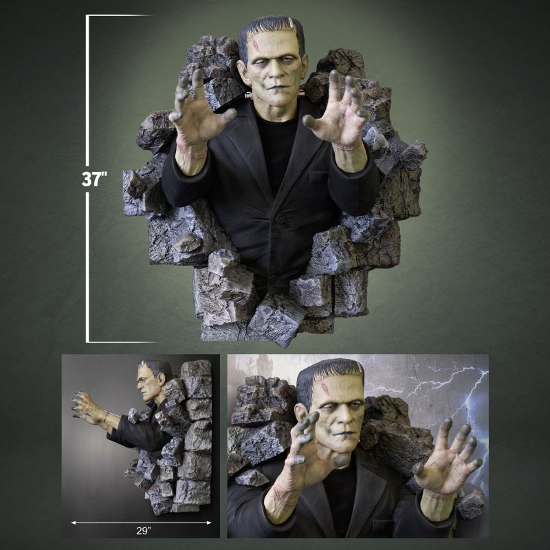 Frankenstein Wall Sculpture