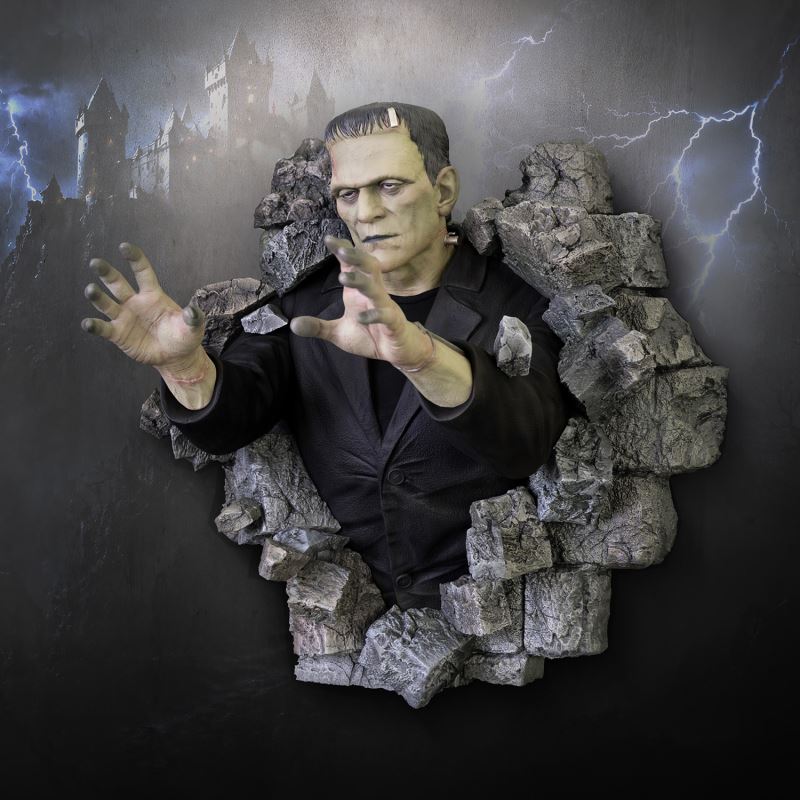 Frankenstein Wall Sculpture