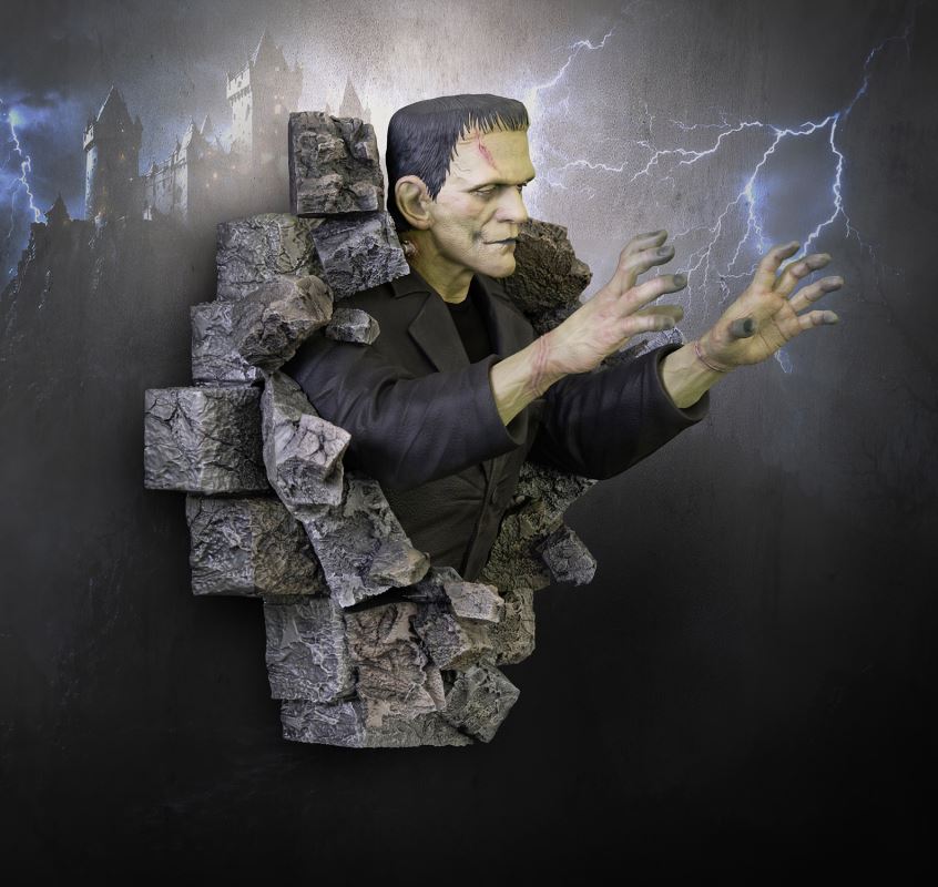 Frankenstein Wall Sculpture