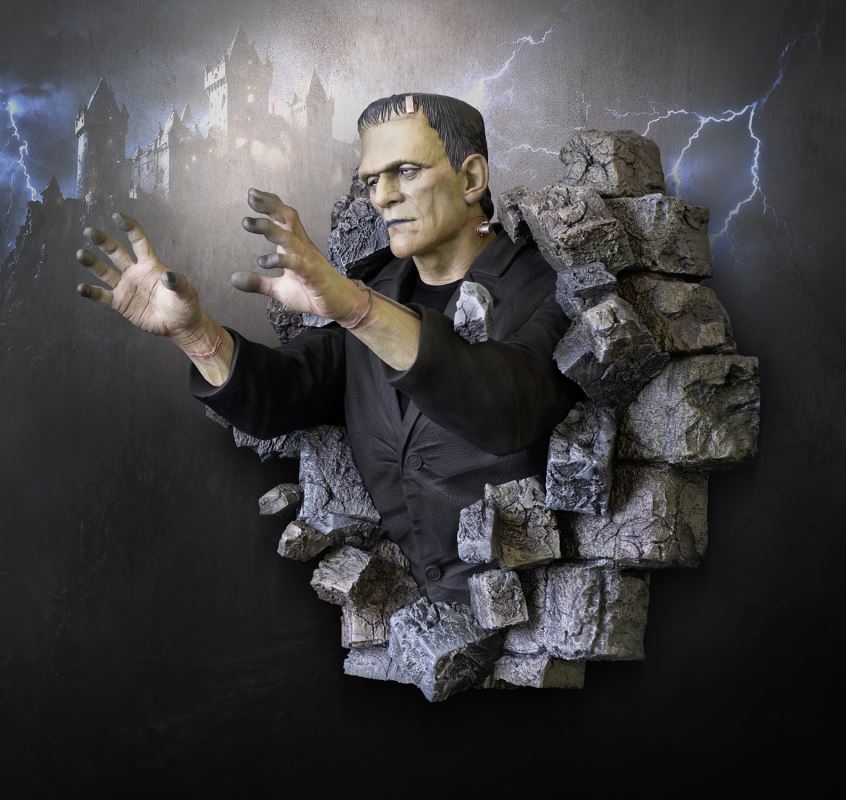 Frankenstein Wall Sculpture