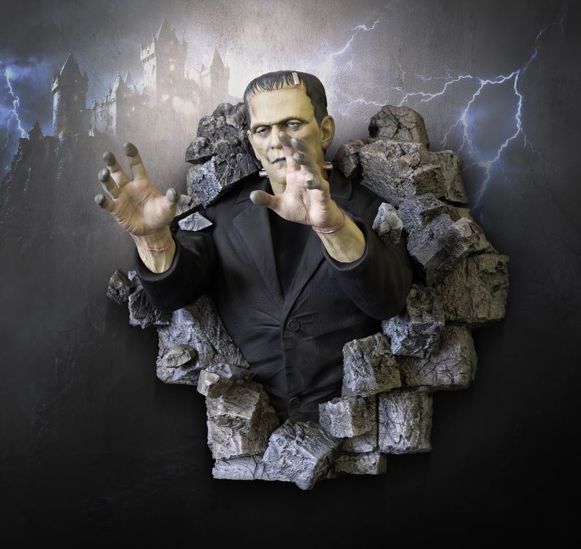 Frankenstein Wall Sculpture
