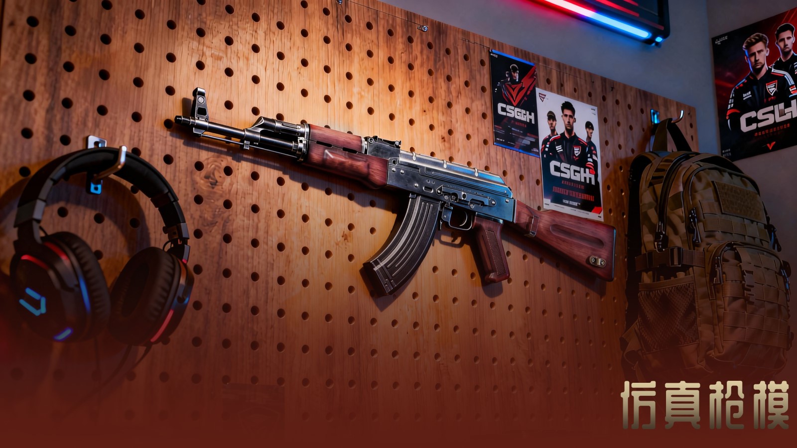 47 Gun and Gold AK Model