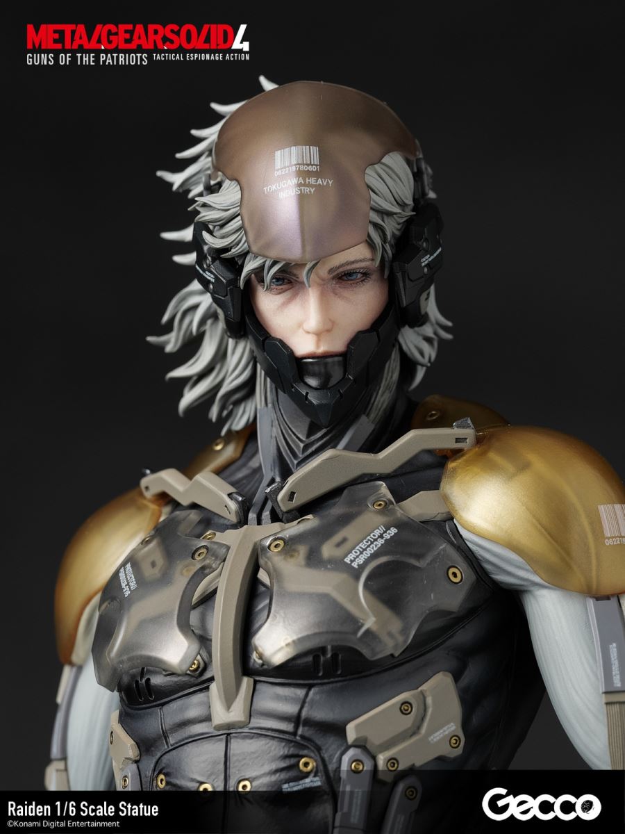 Raiden statue from Metal Gear Solid 4 Guns of the Patriots