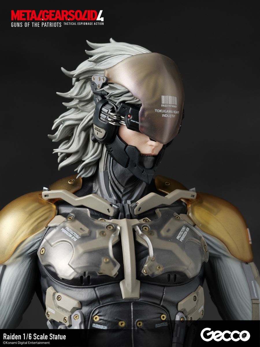 Raiden statue from Metal Gear Solid 4 Guns of the Patriots