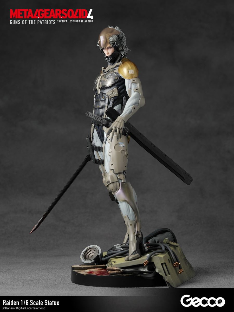 Raiden statue from Metal Gear Solid 4 Guns of the Patriots