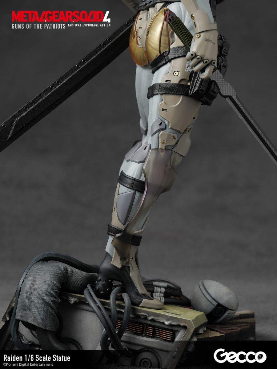 Raiden statue from Metal Gear Solid 4 Guns of the Patriots