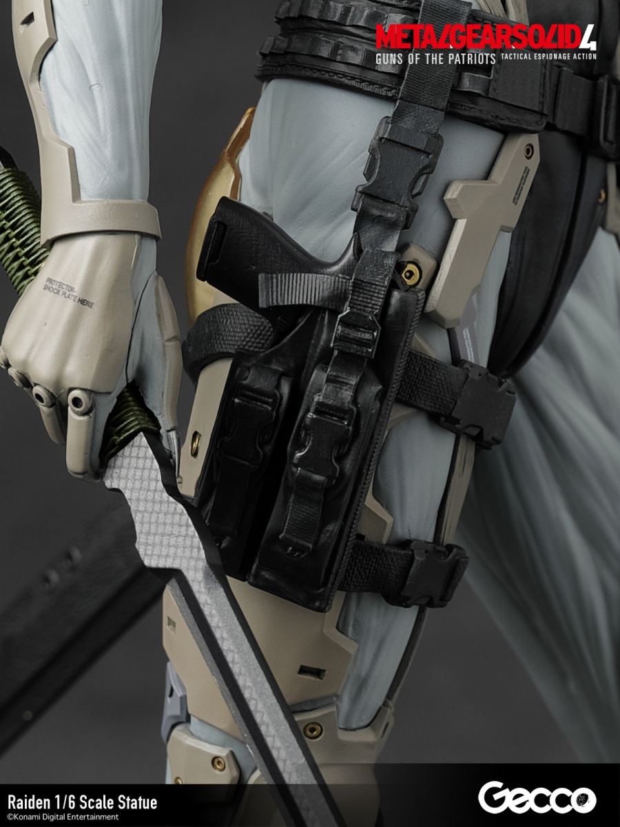 Raiden statue from Metal Gear Solid 4 Guns of the Patriots