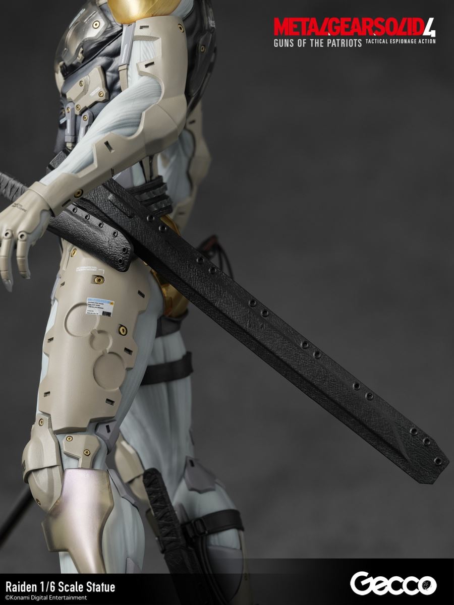 Raiden statue from Metal Gear Solid 4 Guns of the Patriots