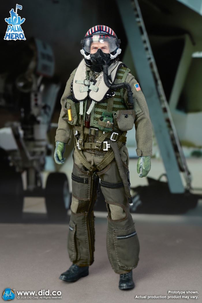 U.S. Navy Fighter Weapons School Instructor and F/A-18E Pilot - Captain Mitchell 1/12