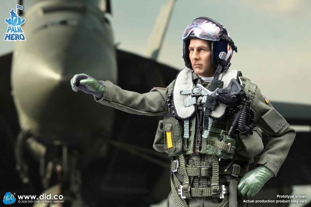 U.S. Navy Fighter Weapons School Instructor and F/A-18E Pilot - Captain Mitchell 1/12