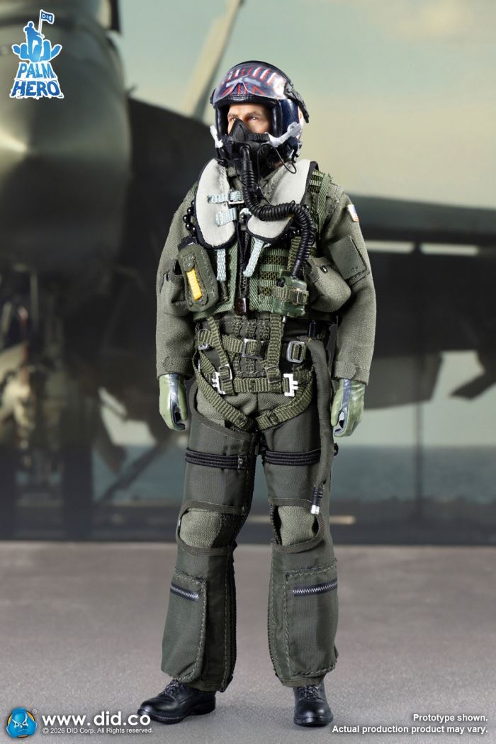 U.S. Navy Fighter Weapons School Instructor and F/A-18E Pilot - Captain Mitchell 1/12