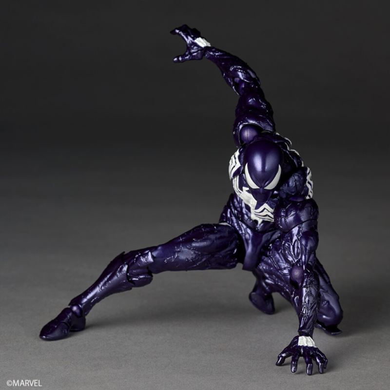 Revoltech Amazing Yamaguchi Symbiote Spider-Man (Purple Ver.)
