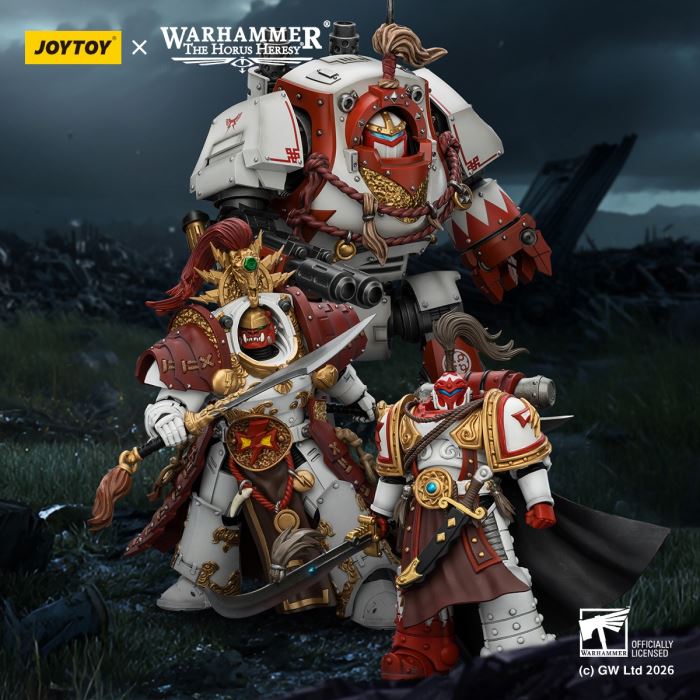 White Scar Legion - Qin Xia Khan's Guard Commander / Shib Khan's Redeemer / Defiant Fearless Mech 1/18