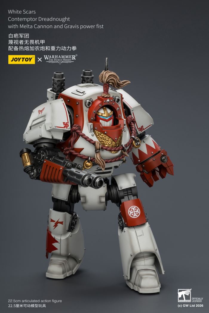 White Scar Legion - Qin Xia Khan's Guard Commander / Shib Khan's Redeemer / Defiant Fearless Mech 1/18