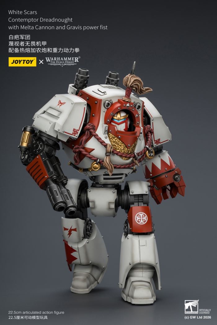 White Scar Legion - Qin Xia Khan's Guard Commander / Shib Khan's Redeemer / Defiant Fearless Mech 1/18