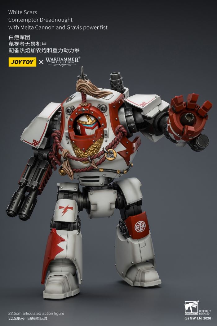 White Scar Legion - Qin Xia Khan's Guard Commander / Shib Khan's Redeemer / Defiant Fearless Mech 1/18