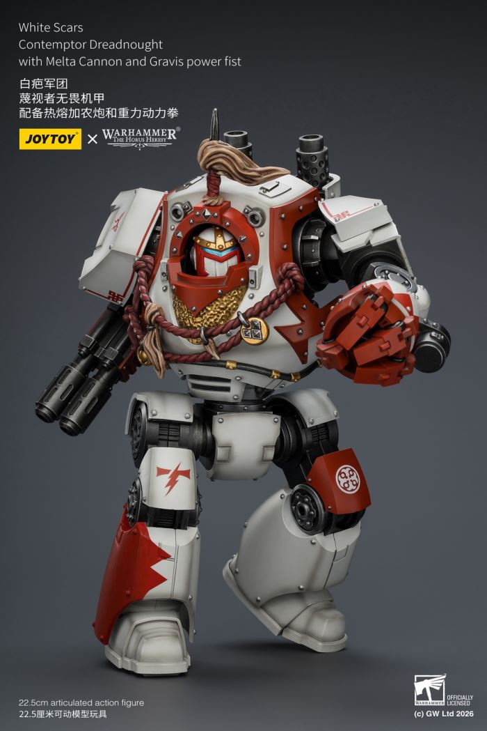 White Scar Legion - Qin Xia Khan's Guard Commander / Shib Khan's Redeemer / Defiant Fearless Mech 1/18