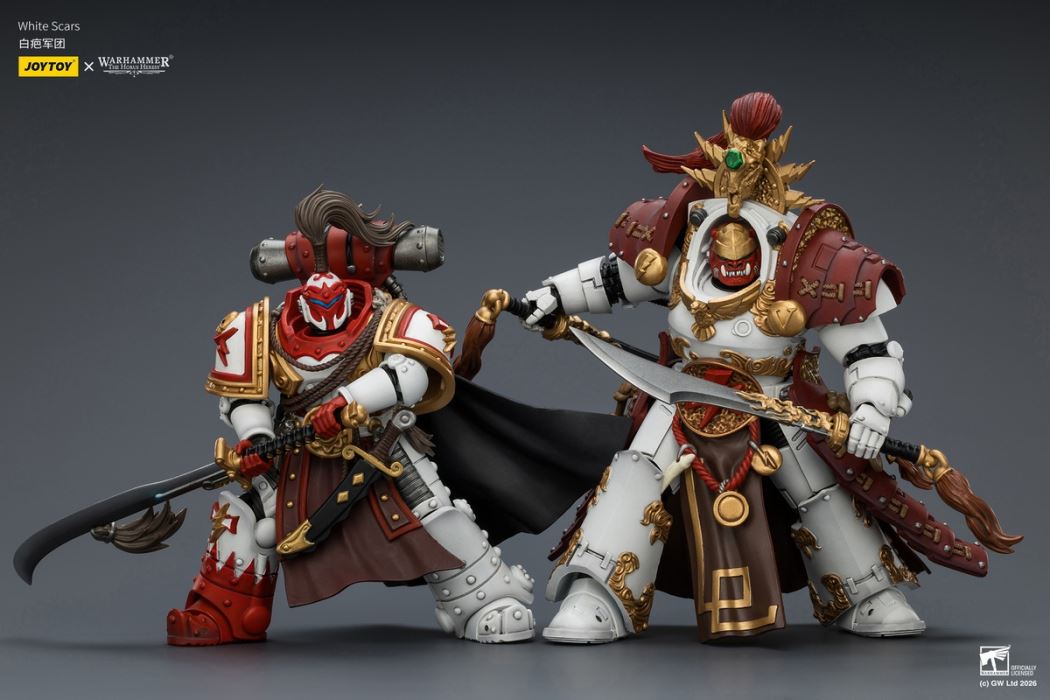 White Scar Legion - Qin Xia Khan's Guard Commander / Shib Khan's Redeemer / Defiant Fearless Mech 1/18