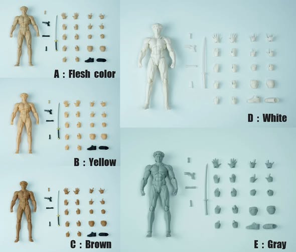 David Male Body 1/12