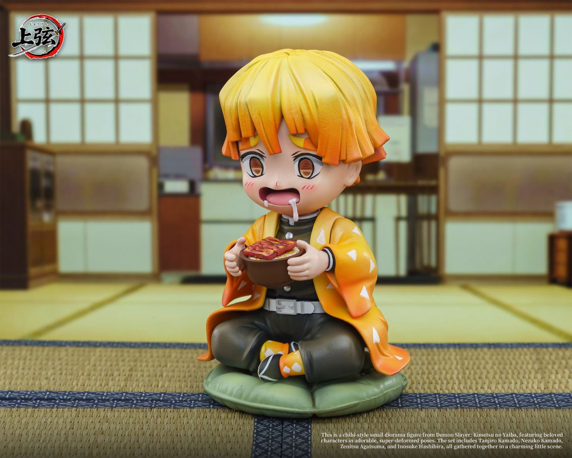  Q ver Tanjiro & Nezuko & Zenitsu & Inosuke