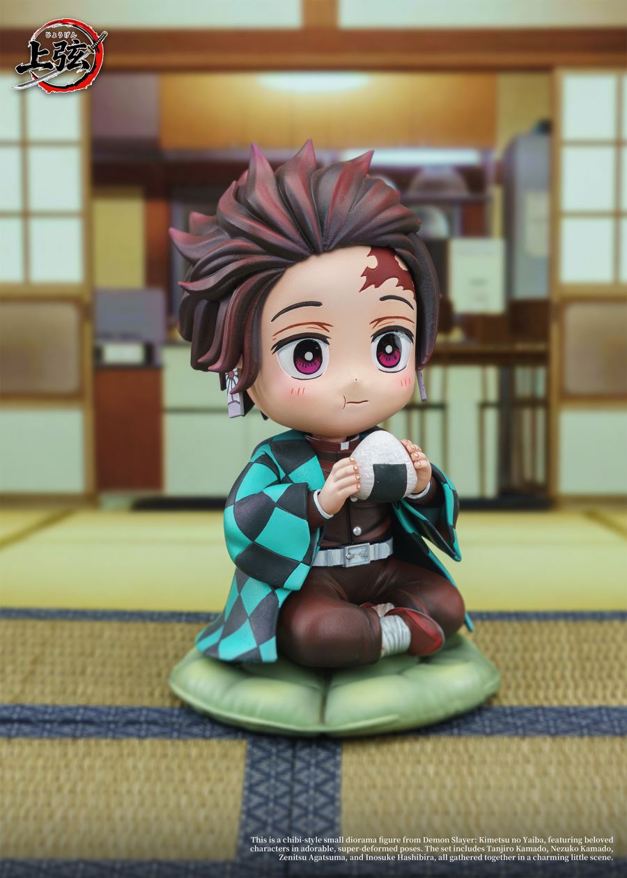  Q ver Tanjiro & Nezuko & Zenitsu & Inosuke