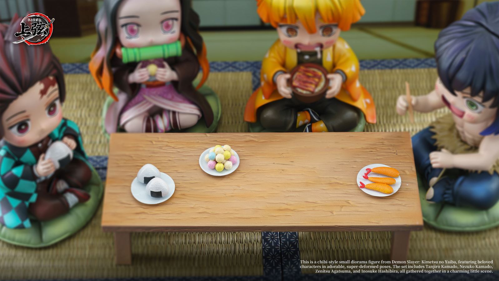  Q ver Tanjiro & Nezuko & Zenitsu & Inosuke