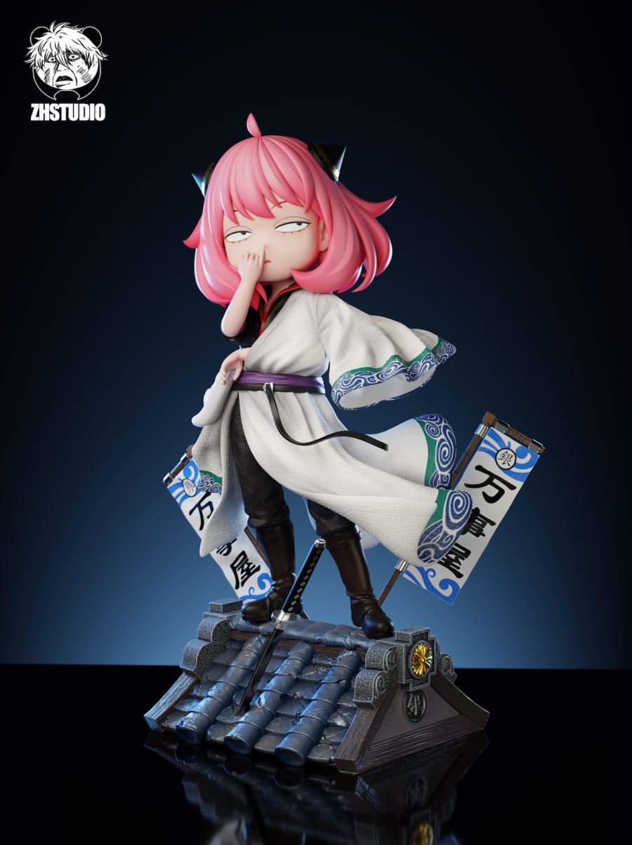 Anya cos Sakata Gintoki