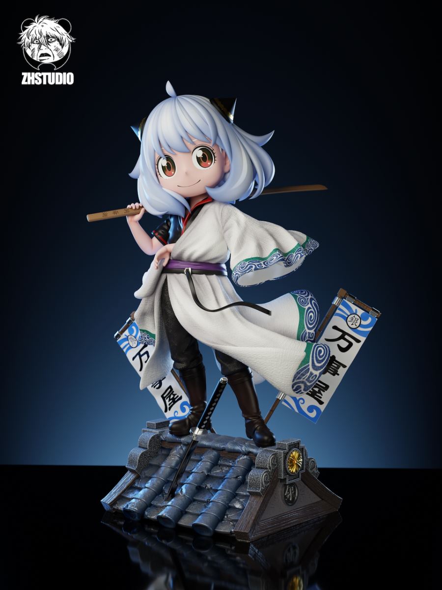 Anya cos Sakata Gintoki