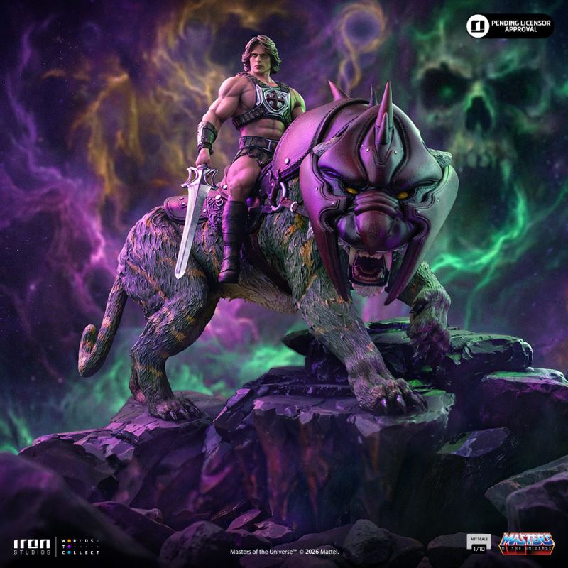 He-Man and Battle Cat Deluxe 1/10