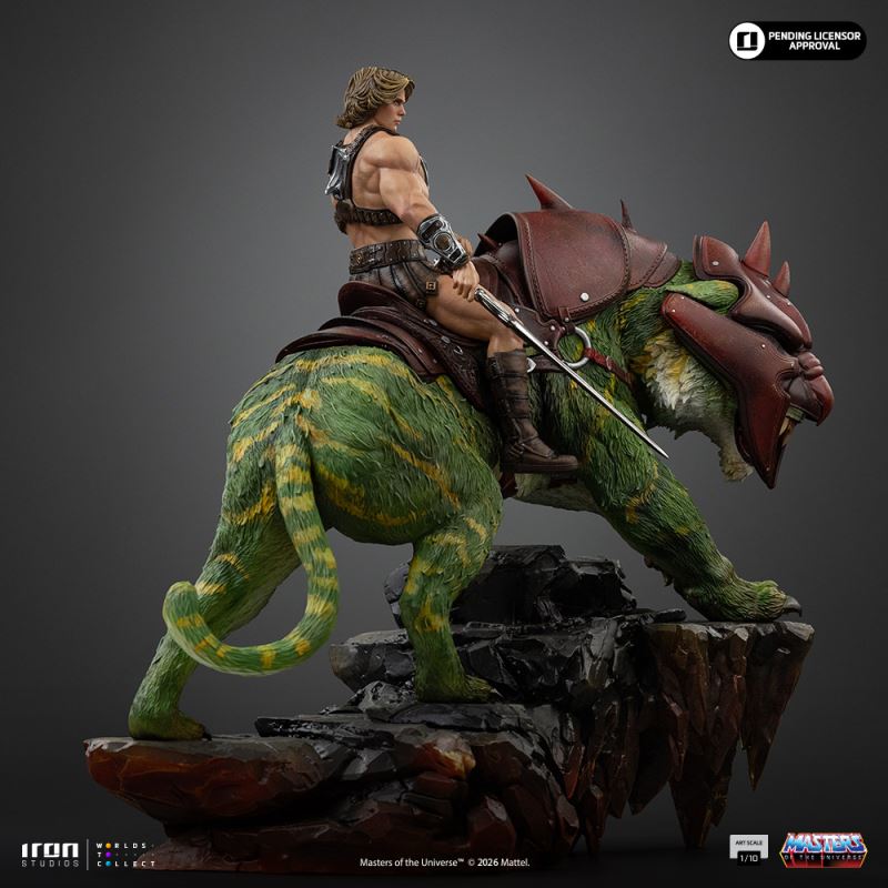 He-Man and Battle Cat Deluxe 1/10