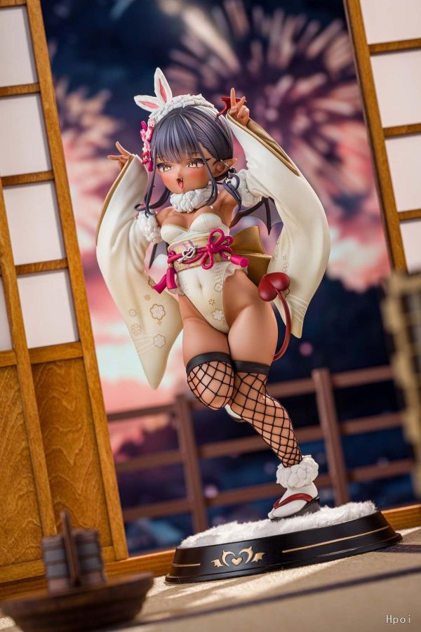 Dark-skinned Succubus-chan: Bunny Dress Ver 1/6