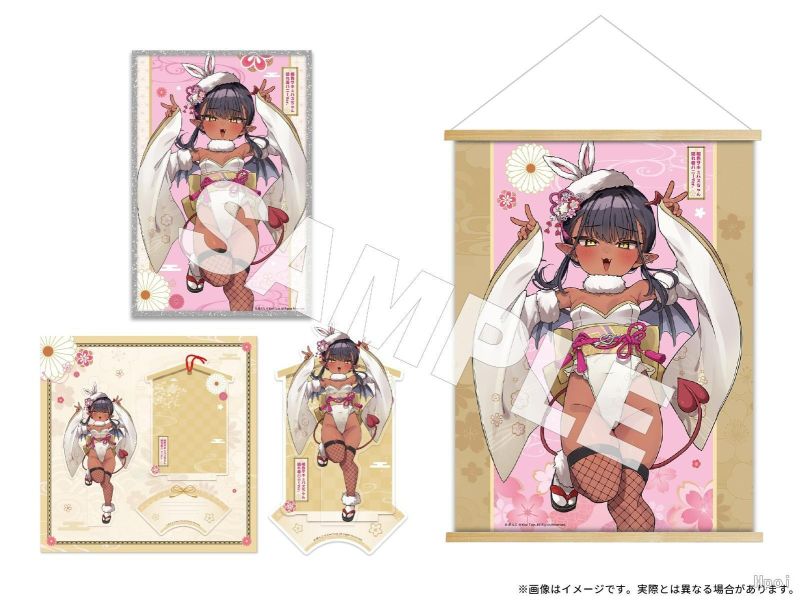 Dark-skinned Succubus-chan: Bunny Dress Ver 1/6