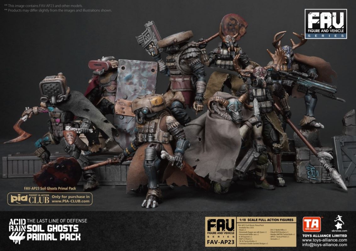 FAV-AP22 Soil Ghosts Gray-Tech Pack